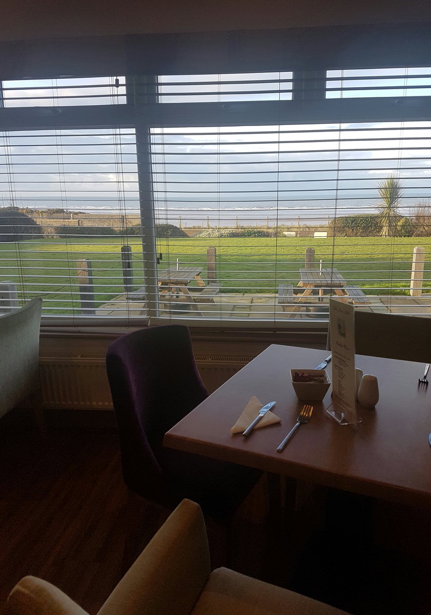 Breakfast with a view 😍🌊🏝️ #notjustlakes #cumbria #seascale
