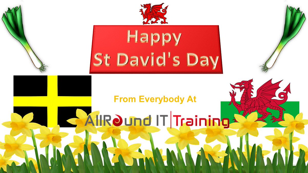 AllRoundIT's tweet photo. Happy #StDavidsDay from everyone @AllRoundIT https://t.co/aCk1APTS8q