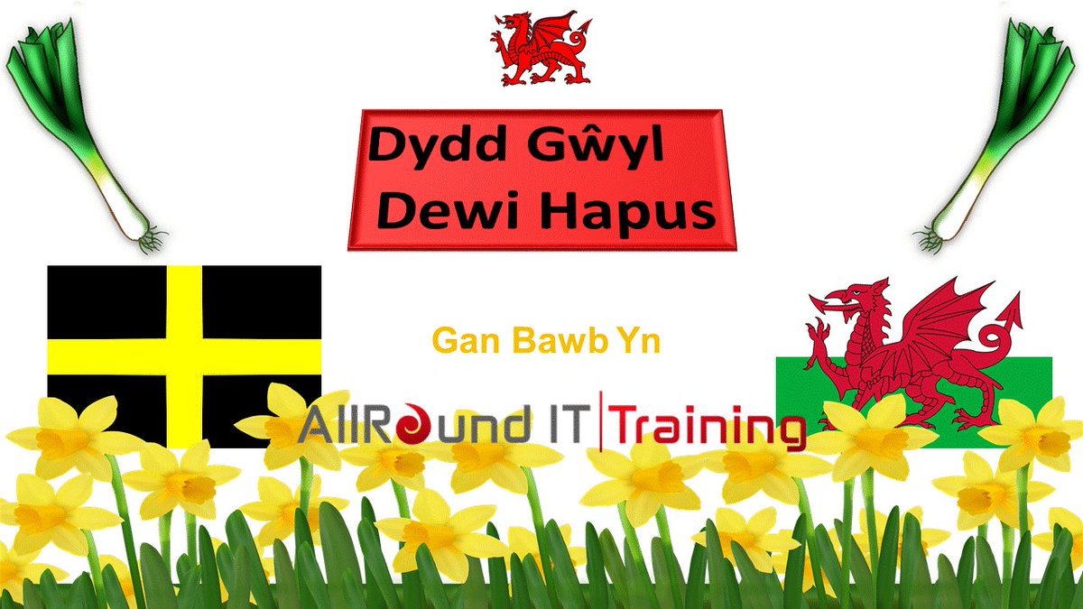AllRoundIT's tweet photo. #DyddGwylDewiHapus https://t.co/yVTCDYzbiV