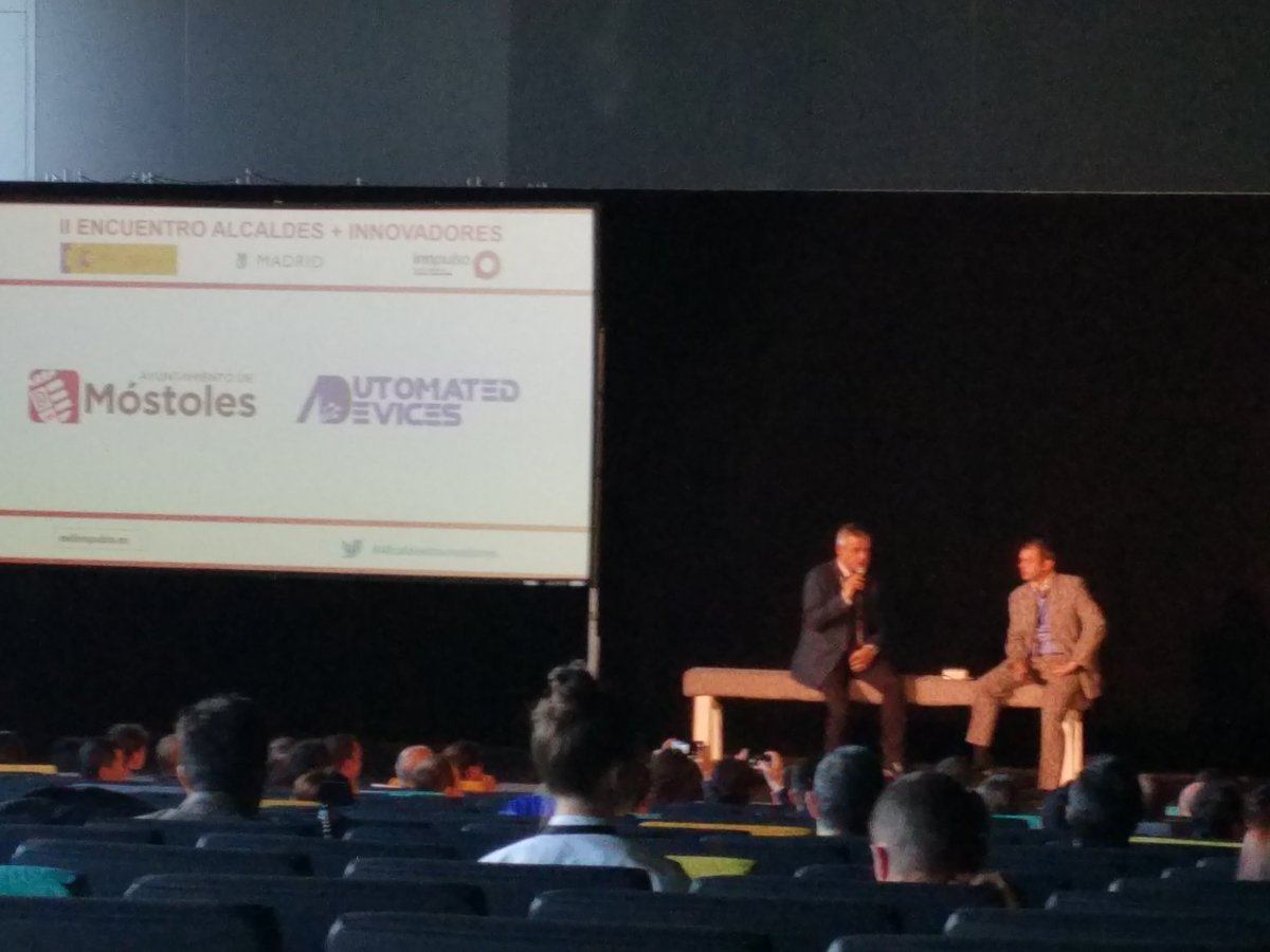 attdevices's tweet photo. Presentación de @attdevices en el Encuentro de Alcaldes Innovadores #SmartCities #Technology #ECOntroller #AlcaldesInnovadores https://t.co/9AWpZxJ4gd