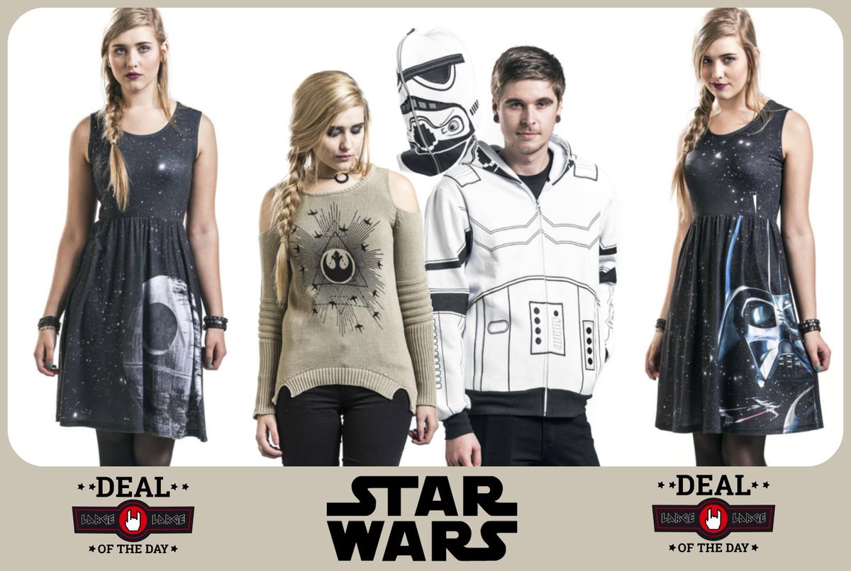 **Deal(s) of the Day** Profiteer als #StarWars  fan van het extra voordeel dat we vandaag op deze #fanmerch geven > emp.me/SKI