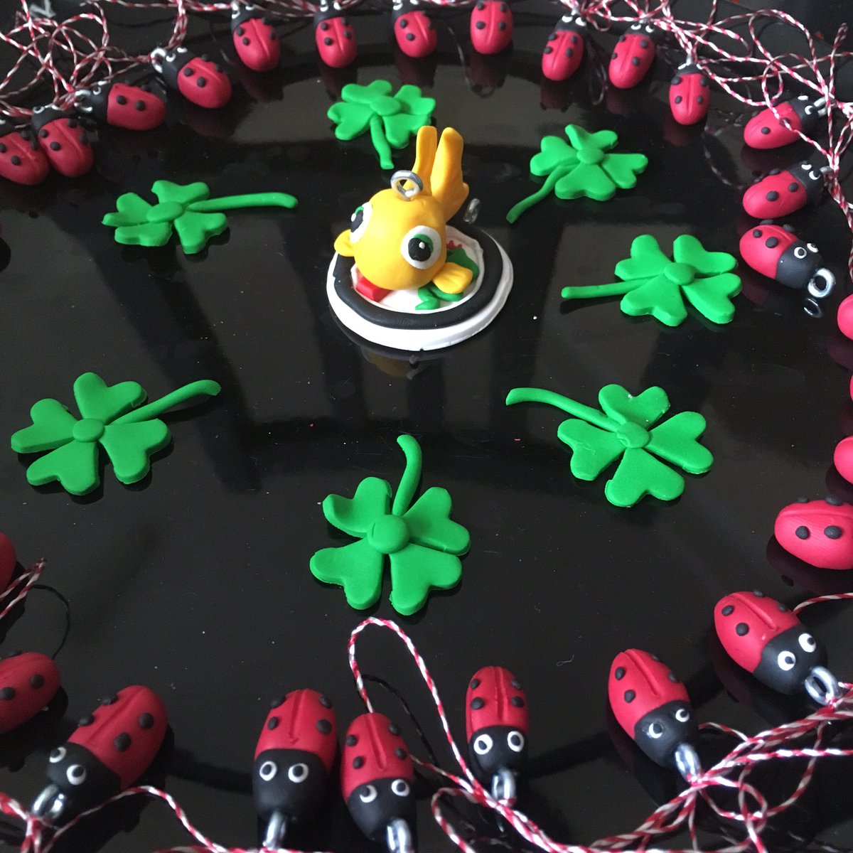 92springdays's tweet photo. Happy #martisor #happyspring #firstdayofspring #handmade #mărți��or #romania #martisor2017. Spreading traditions all over the world! ❤❤❤ https://t.co/hJudyHh7mq