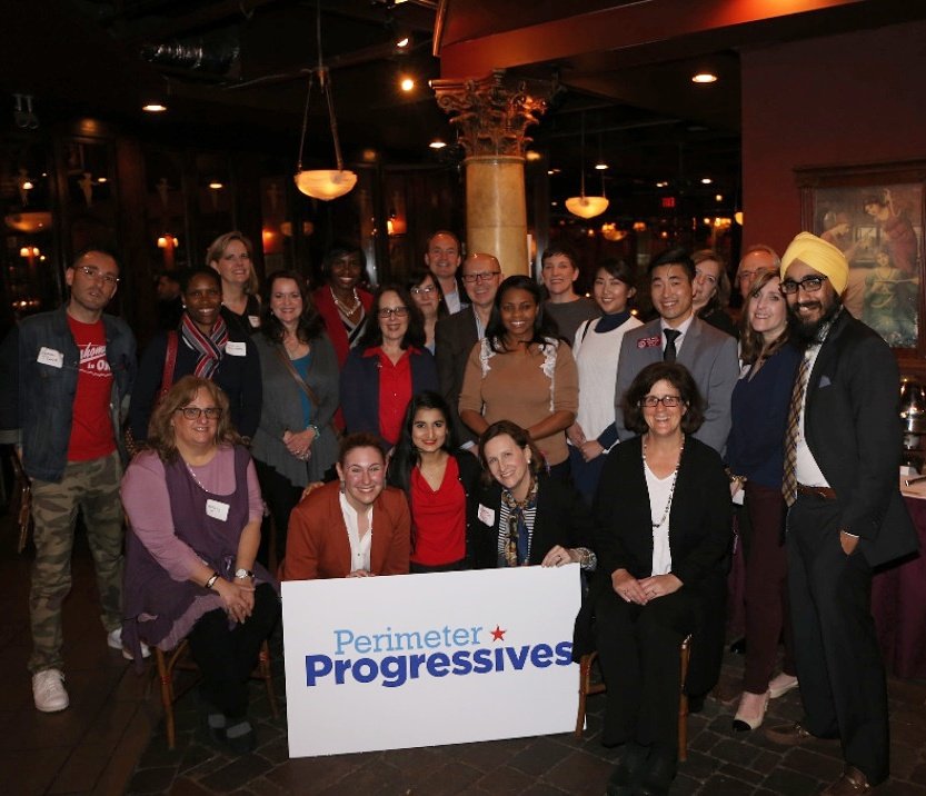 PermtrProgress's tweet photo. "Never doubt that a small group of thoughtful, committed citizens can change the world." Margaret Mead #ChangeIsLocal #PerimeterProgressives https://t.co/rz6crhPgWv