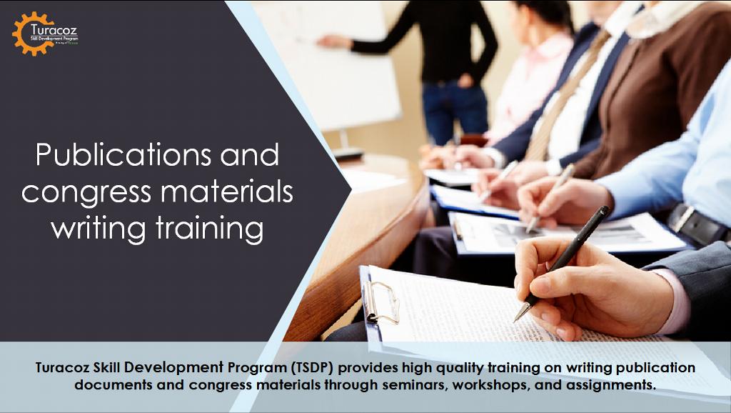 TuracozSkill's tweet photo. For #HighQualityTraining in #PublicationWriting, participate in #TSDP #Seminars and #Workshops. For details : https://t.co/4VnJVz6fFU. https://t.co/U9hbrbWofe