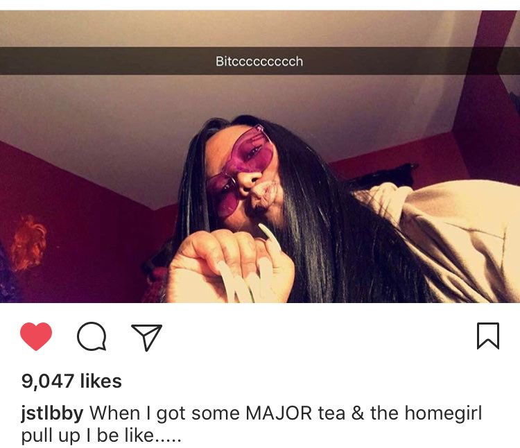 yymaa_'s tweet image. #itbelikedat 😂