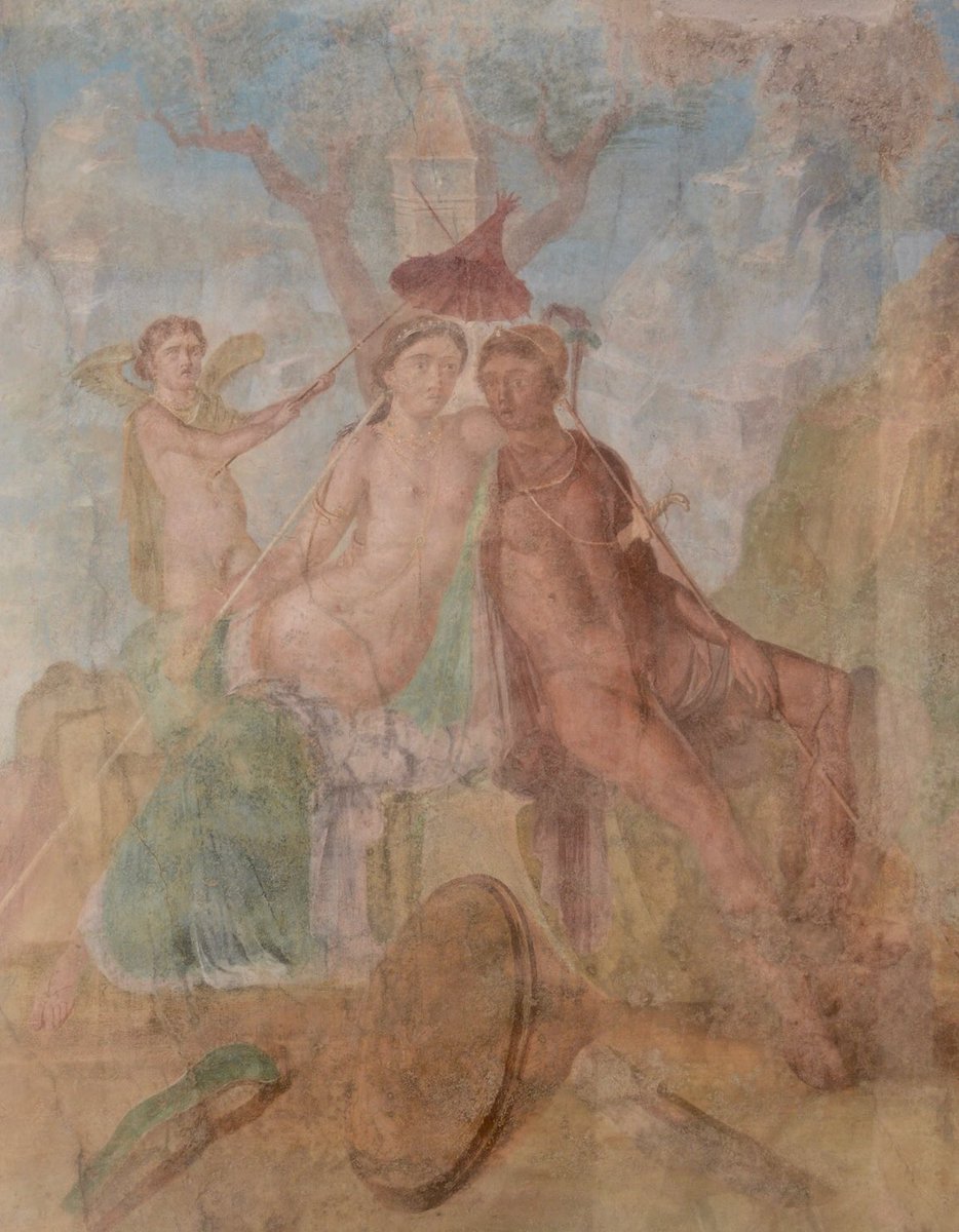pompei79's tweet photo. March, named after Mars the Roman god of war, used to be the first month in a ten month year.
Mars depicted in #Pompeii https://t.co/XVkjhAbrUB