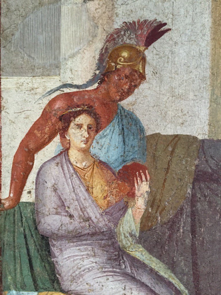 pompei79's tweet photo. March, named after Mars the Roman god of war, used to be the first month in a ten month year.
Mars depicted in #Pompeii https://t.co/XVkjhAbrUB