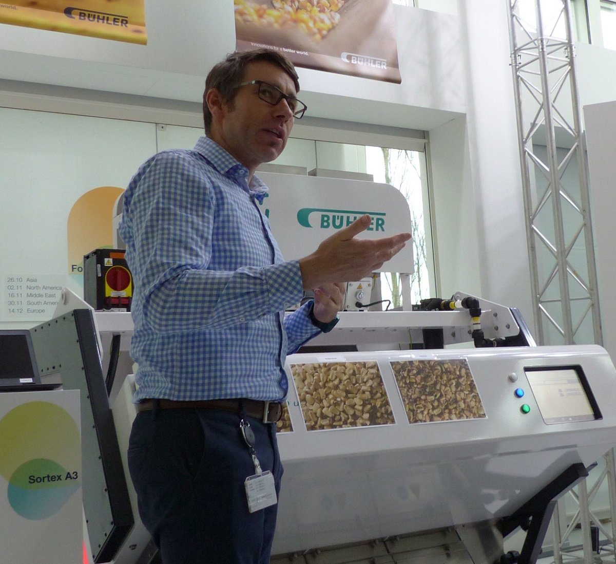 Bühler AG verbessert Qualität von Nahrung und Tierfutter
uzwil24.ch/2017/03/buehle…  <a href="/Buhler_Group/">Bühler Group</a> #food_safety #food #feed  #innovation