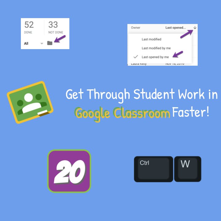 alicekeeler's tweet photo. Google Classroom: Assess Student Work FASTER [infographic] https://t.co/52KXHlKMgC https://t.co/tkHAmRsyx0
