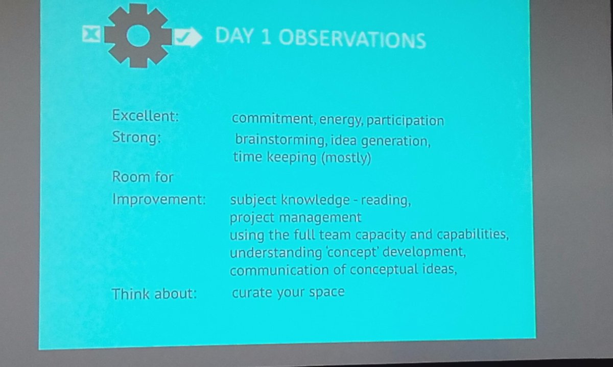 ChrisDukeDesign's tweet image. Continuous motivation and feed back from the project leaders @21stCenDes. Encourages you and directs you to focus. #feedback #encouragement