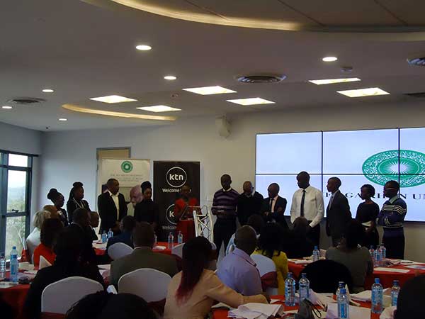 StandardKenya's tweet photo. Orlando Lyomu (Sam Shollei's speech): Strive to be the best, surround yourselves with excellence not mediocrity #ScribesInc https://t.co/27KTgW2EjU