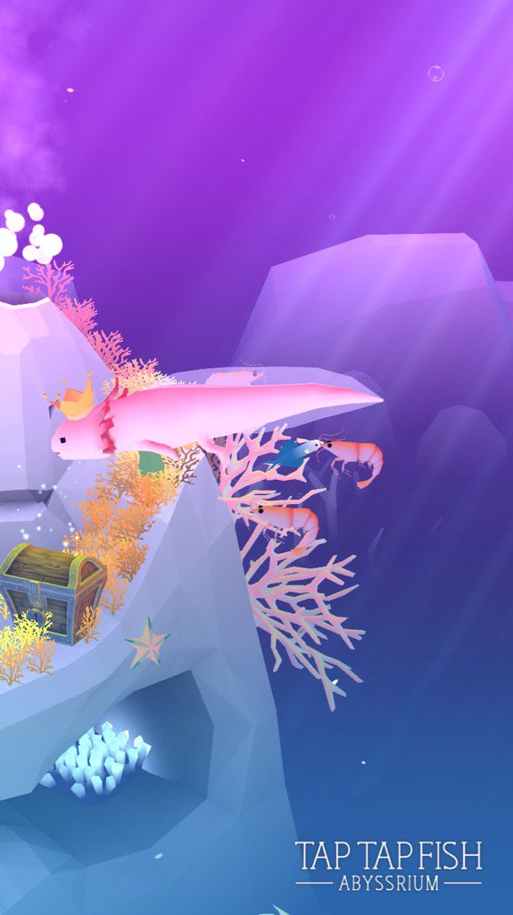 Мой Призовой аксолотль:)  #taptapfish
Download: onelink.to/jhe4sh