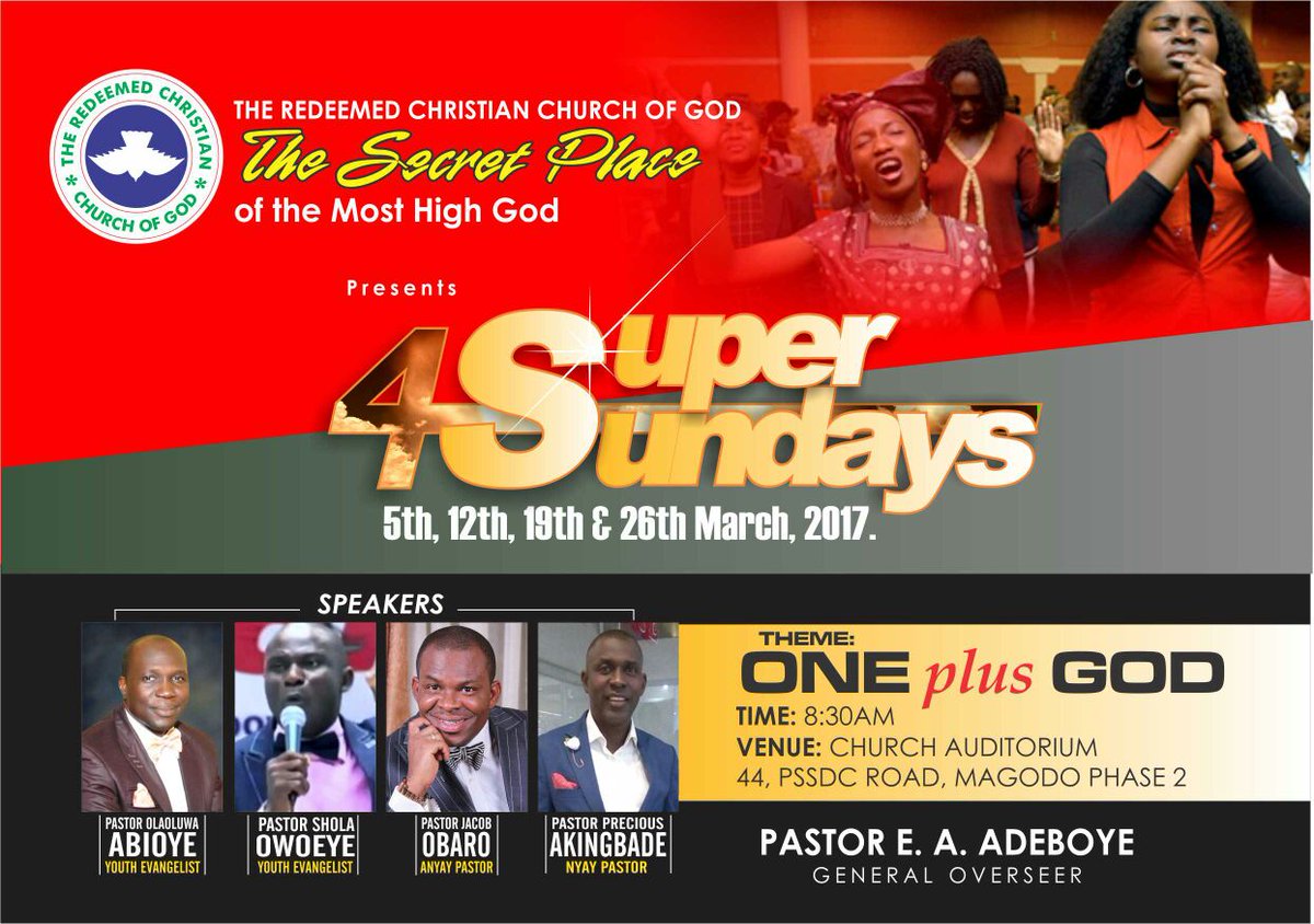 rccgthesecretp's tweet photo. #Happy new month! Wishing you a marvelous March!! Don't forget to attend our 4 #SuperSundays this March.Mark the dates. @ 44 PSSDC Rd #Magdo https://t.co/CtmXweGlUm
