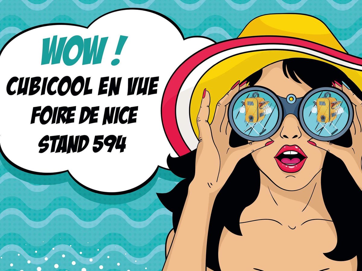 MONCUBICOOL's tweet photo. Retrouvez CubiCool à la Foire de Nice du 4 au 13 mars. #FoiredeNice https://t.co/hpRZ4q6APs