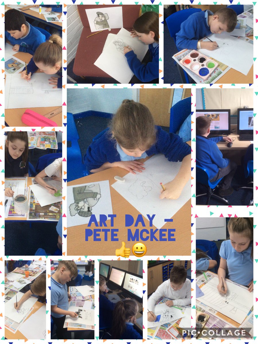 MeynellY6's tweet photo. Brilliant effort and perseverance Y6! You have produced lovely pieces of artwork 👍👍 #petemckee https://t.co/vpLX6CwkX9