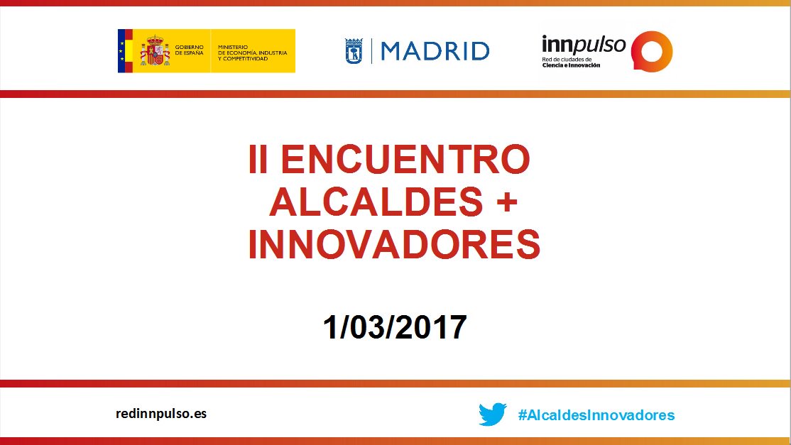 iLABMadrid's tweet photo. Hoy celebramos el II Encuentro #AlcaldesInnovadores de @redinnpulso en La N@ve de @MADRID @JMD_villaverde https://t.co/DpupvS6ufl