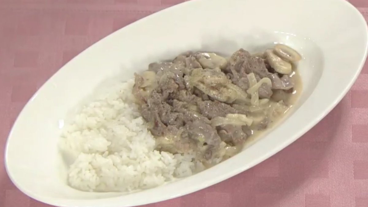 ロシア風ビーフストロガノフ♡

recipenote.xyz/archives/38

#上沼恵美子のおしゃべりクッキング
#レシピ　#料理３