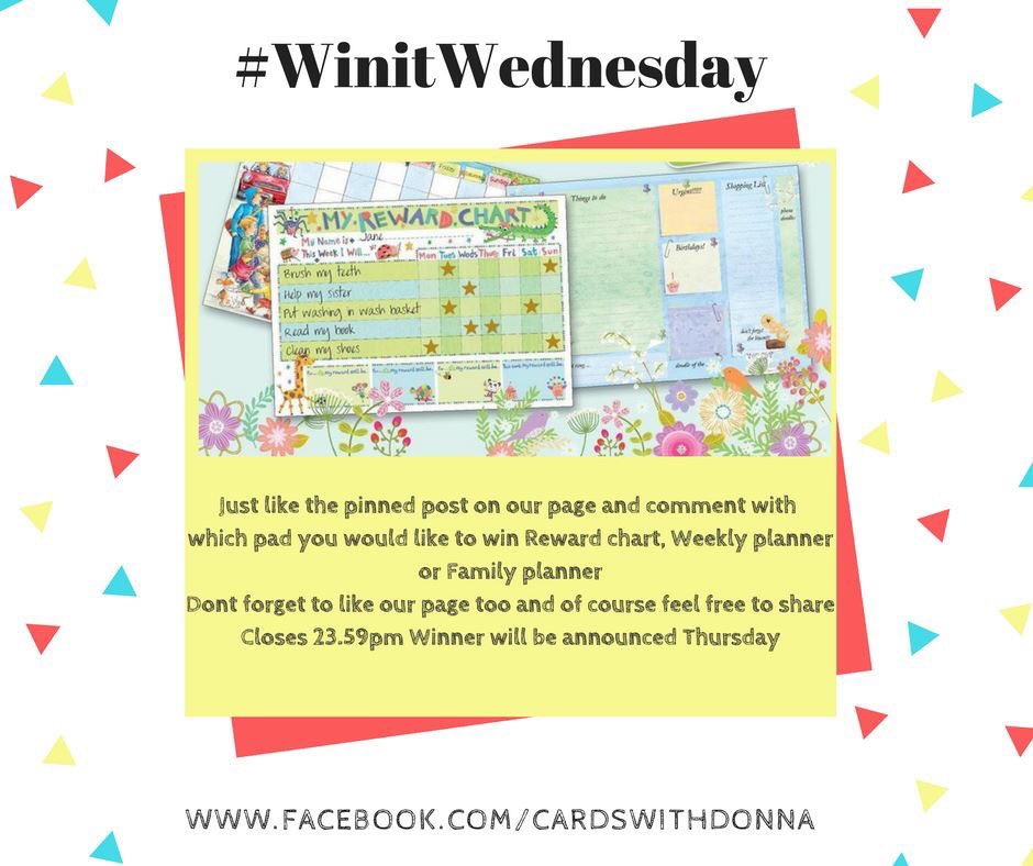 CardswithDonna's tweet photo. Head over to my Facebook page for a chance to win a planner pad #winitwednesday #phoenixt https://t.co/X3OQGLOMBE