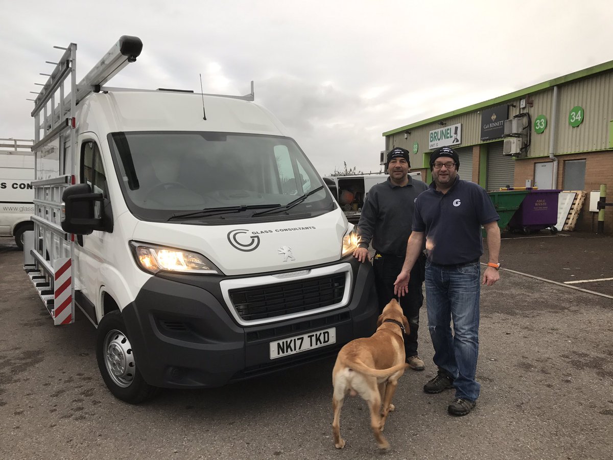First of the new 17 plate installers vans delivered already. Photobombed by the canine security! #newreg #march1st
