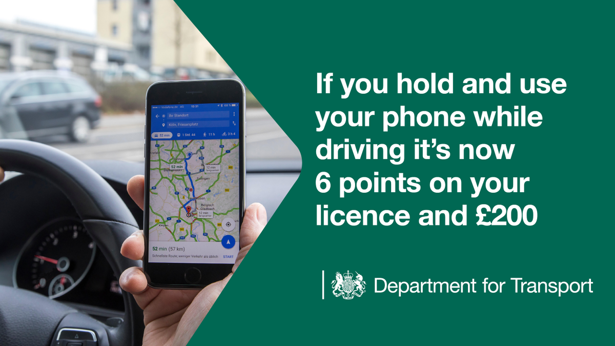 Department for Transport tweet media