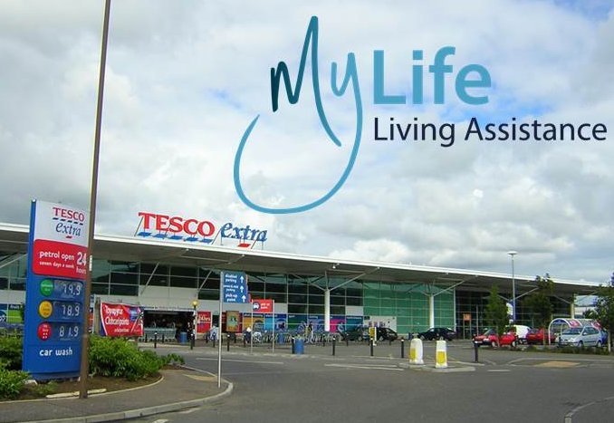 #MyLife #Edinburgh Promoting our bespoke care and assistance service at Tesco Extra (Corstorphine) on 2nd March.