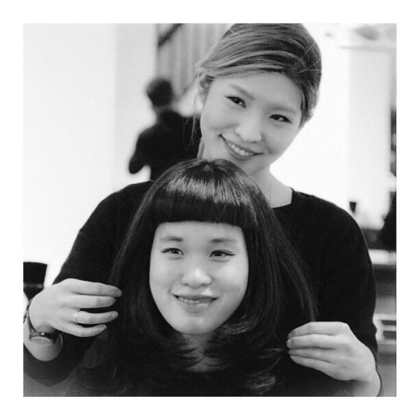 BILLICURRIE's tweet photo. Very cool haircut ✂️ 💇by @stylist_mimi #fringe #fringetrend #fullfringe @BILLICURRIE using @OribeUK @oribe https://t.co/LtCdIktbY4