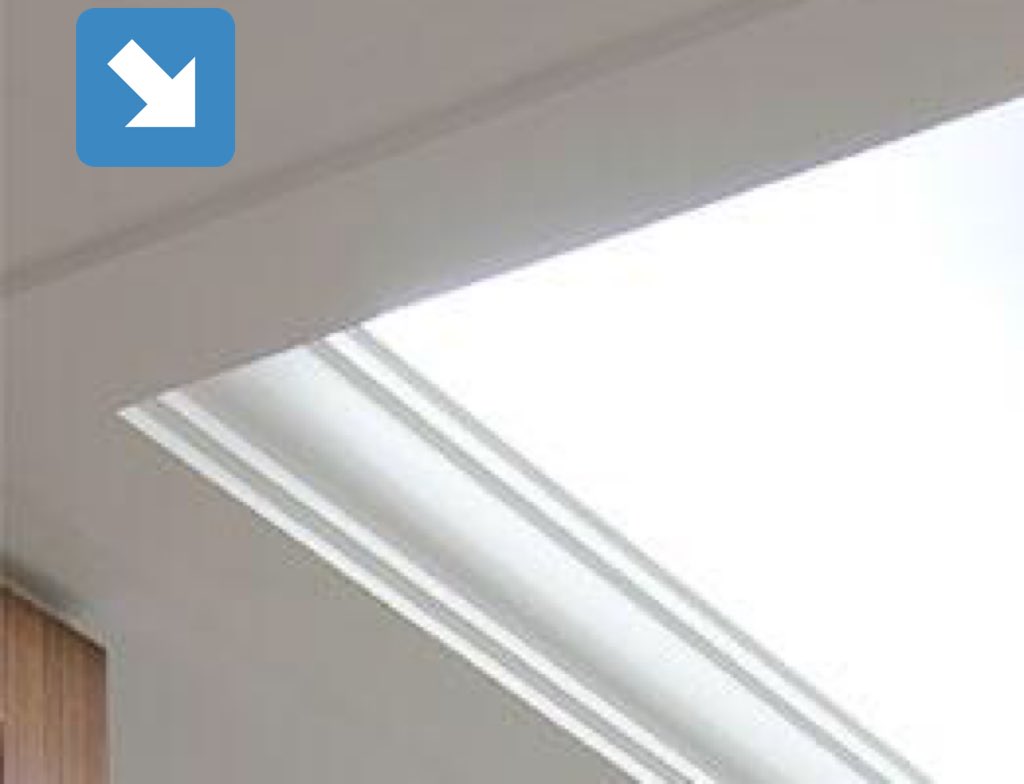 يسالني الكثير عن الانارة المخفية وهذه بعض التغريدات عنها 
اولا نصحية لا تضعل المسافة ضيقة من الحافة...