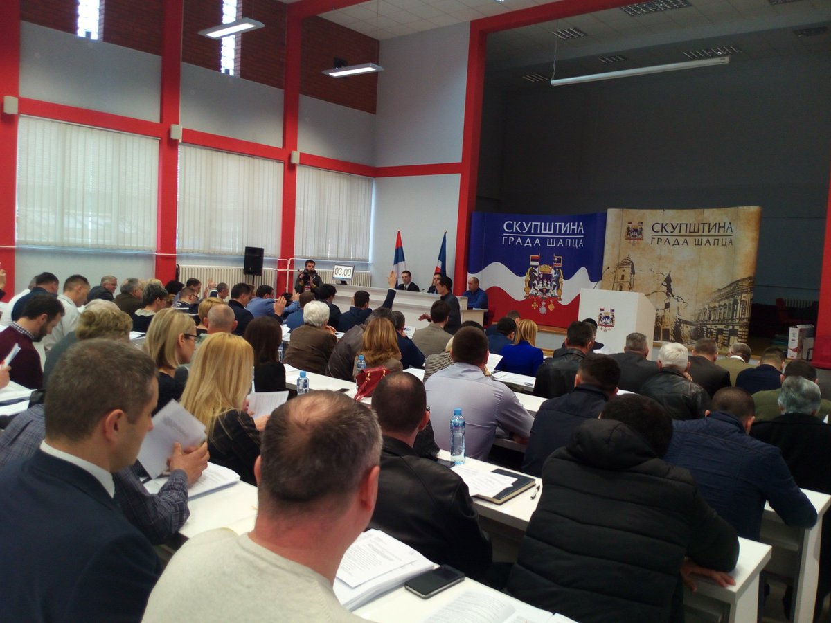 Počela 11. sednica Skupštine grada Šapca, na dnevnom redu 26 tačaka