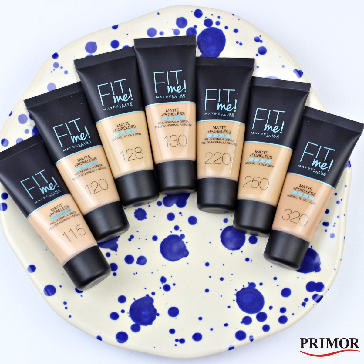 tonos de maquillaje fit me