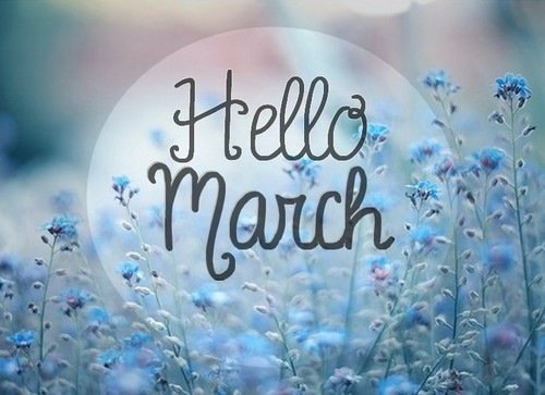 Hello to a brand new month - this year's flying by so far!