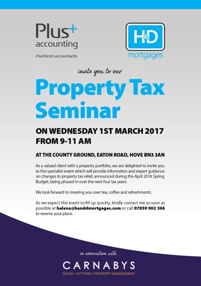 PlusAccounting's tweet photo. Looking forward to our Property Tax Seminar this morning @SussexCCC with @handdmortgages, @BarclaysUK &amp; @CarnabysIEA #PropertyTax https://t.co/bO36fvt498