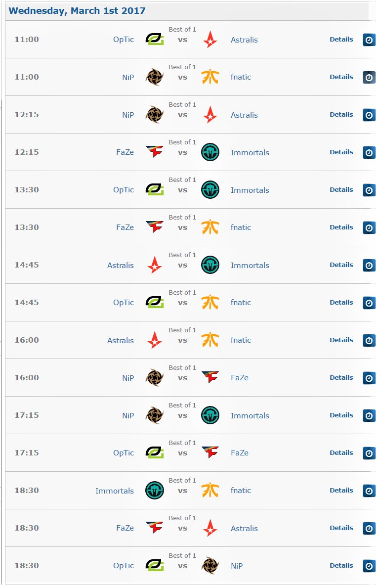 HLTVorg's tweet photo. Get ready!

#IEM Katowice 2017 is set to go live in one hour, keep up with all the matches using our event page: https://t.co/wVVtuzTsW9 https://t.co/mIFTXTO3C8