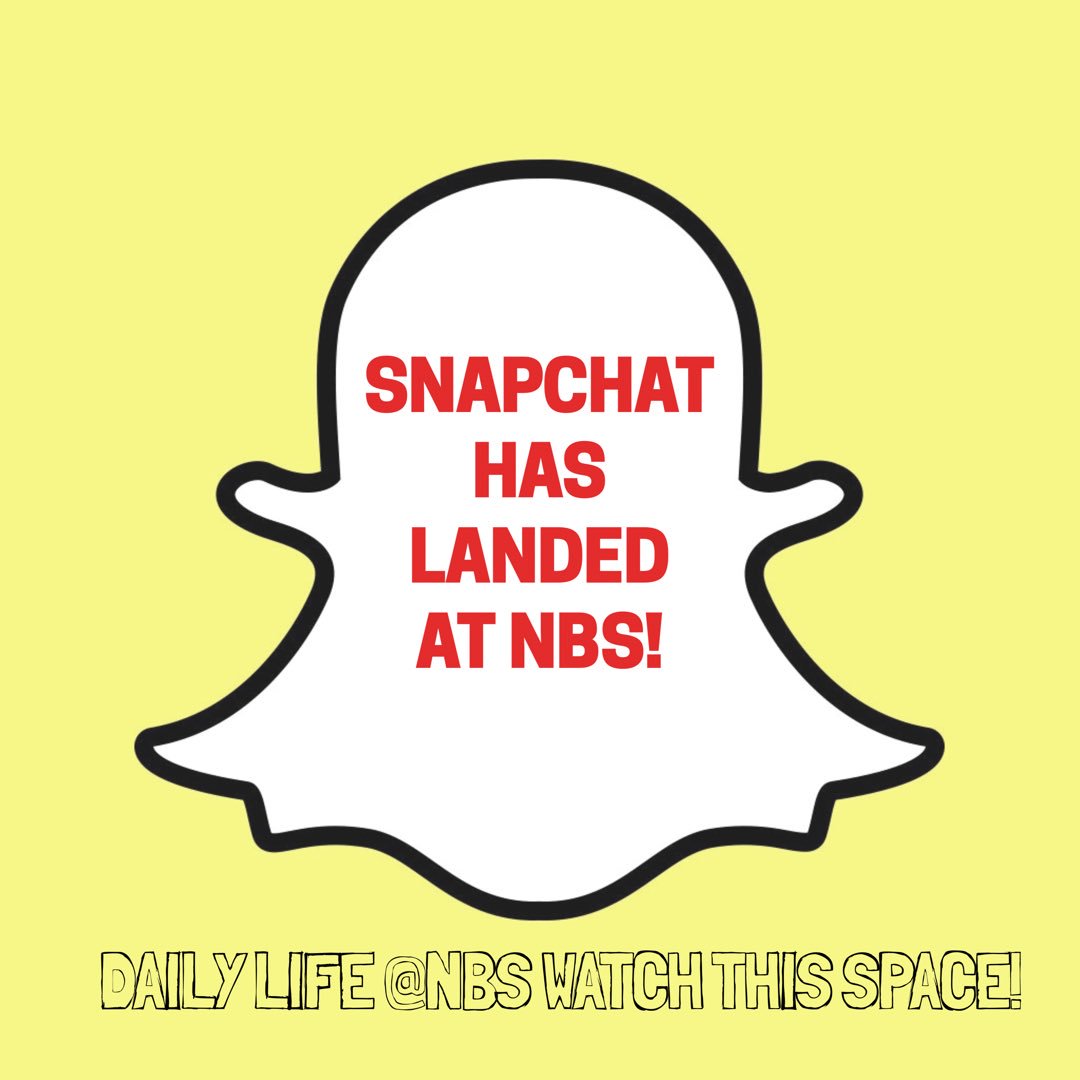 NBS_Manchester's tweet photo. Later today our Snapchat will go Live... details to follow!
#snapchat #lifeatNBS #dailypicsandvids #getfollowing!!! https://t.co/xF4DbFIB8d