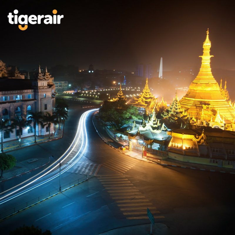 TigerairSG's tweet photo. Admire Yangon's beauty with its eclectic blend of tradition and modernity. Have a peek at tomorrow's #Tigerflash: https://t.co/JjTAMl6JrB https://t.co/v9LFuEV3IF