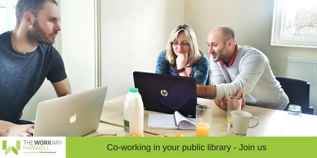 TheWorkaryW7's tweet photo. Are you an #SME in #Hanwell? Feeling lonely? Try #CoWorking at our Workary! https://t.co/GBcCUs5TT8 https://t.co/vBaDYQXvnj