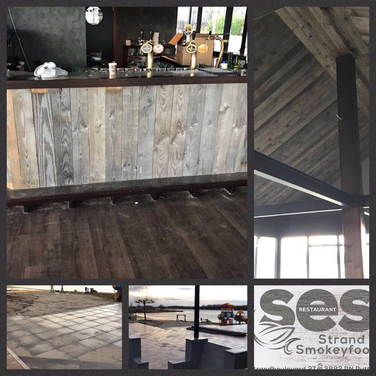 grillSES's tweet photo. De look &amp; feel van Restaurant SES komt steeds dichterbij! Een inspirerende locatie voor je zakenlunch! #Veluwetaste https://t.co/zUfb4XRAgN https://t.co/ExM7VInZgR