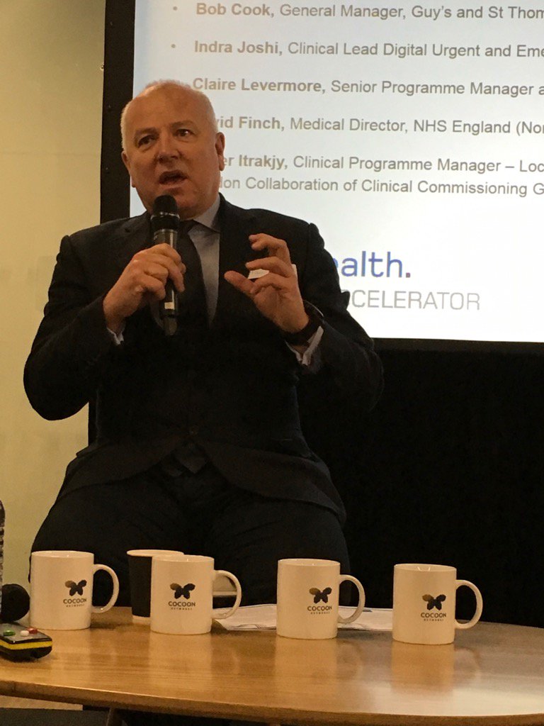 tara_donnelly1's tweet photo. It's a great moment to get into digital health - we need load shift at scale @icabbs #NHSAccelerator @DHealthLDN https://t.co/fBooPrPVSu