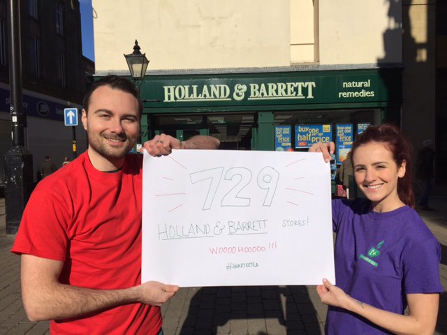 teaplusdrinks's tweet photo. 🎉🎉Big news peeps! T plus #supertea has landed in 729 @holland_barrett stores nationwide. So we’re now even easier to find! 🎉🎉 #tea #vitamins https://t.co/5PxD2BAOEU