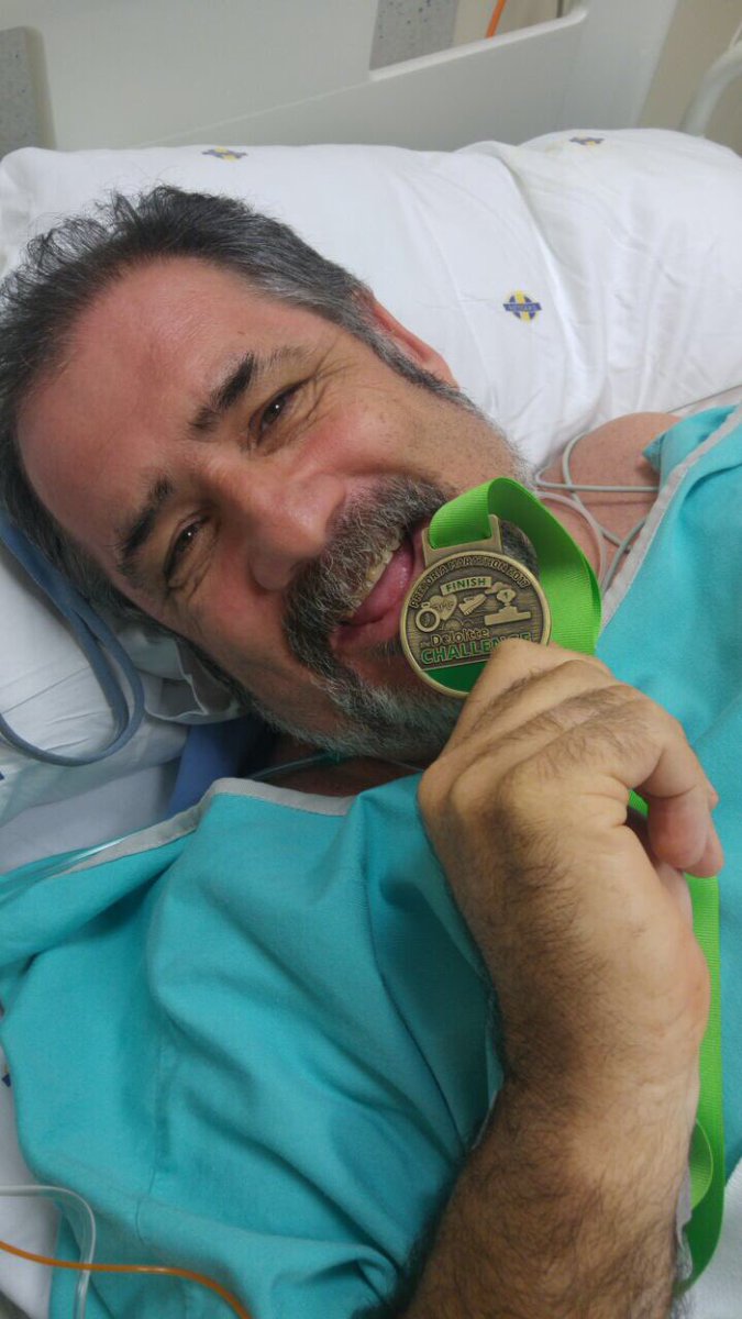 Wynand doing well now after his heart attack this weekend, seeing God's hand clearly in the whole experience.