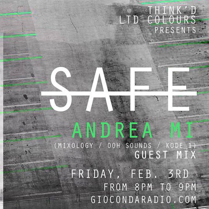 andrea_mi's tweet photo. Grab your #FreeDL of my #footwork mix for #SafeRadioShow by
@ilThinkd #LtdColours on #GiocondaRadio
https://t.co/yaknXYEvLU https://t.co/ZBMK4qbWxM