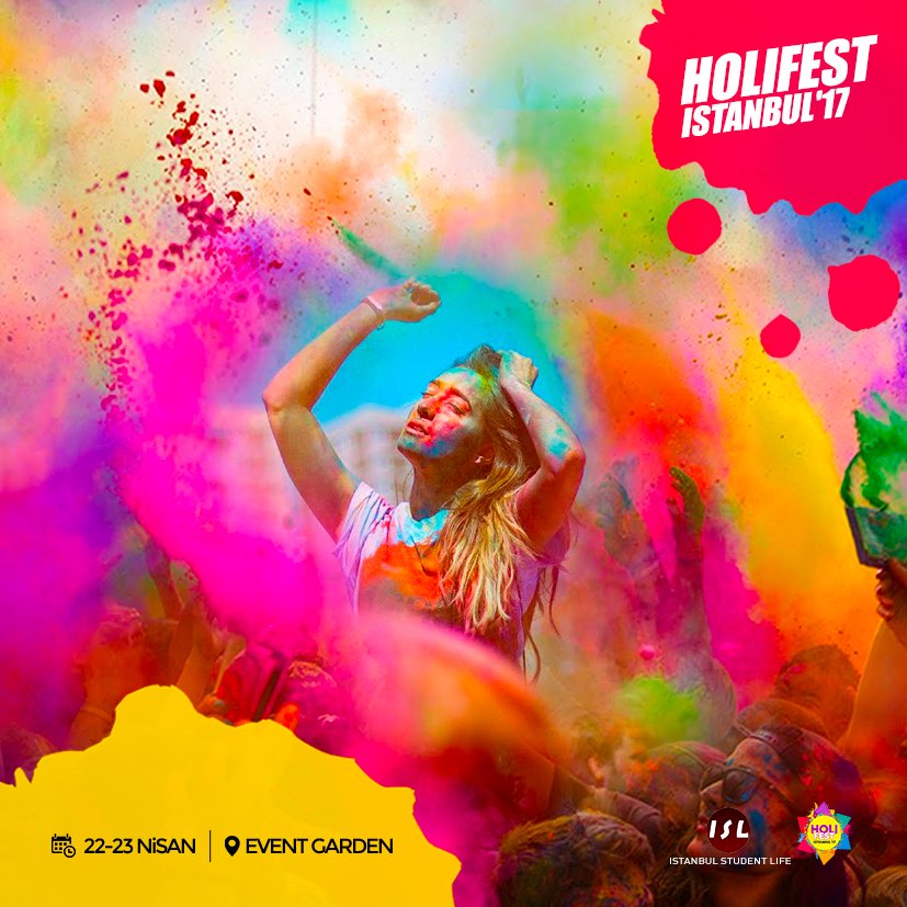 IStudentLife's tweet photo. Havalar ısınıyor, bahar geliyor. Yılın ilk açık hava festivalinde çılgınlar gibi eğlenmeye ve rengarenk olmaya hazır mısınız? https://t.co/QK2ZzOPMA8