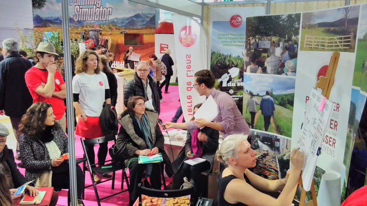 #SIA2017 <a href="/Terredeliens/">Terre de Liens</a> #femmes #agriculture