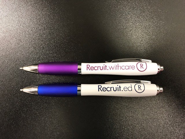 RecruitWith's tweet photo. Who's got the better pen? @RecruitWith or @recruitedltd ?? https://t.co/prBSBStEZV
