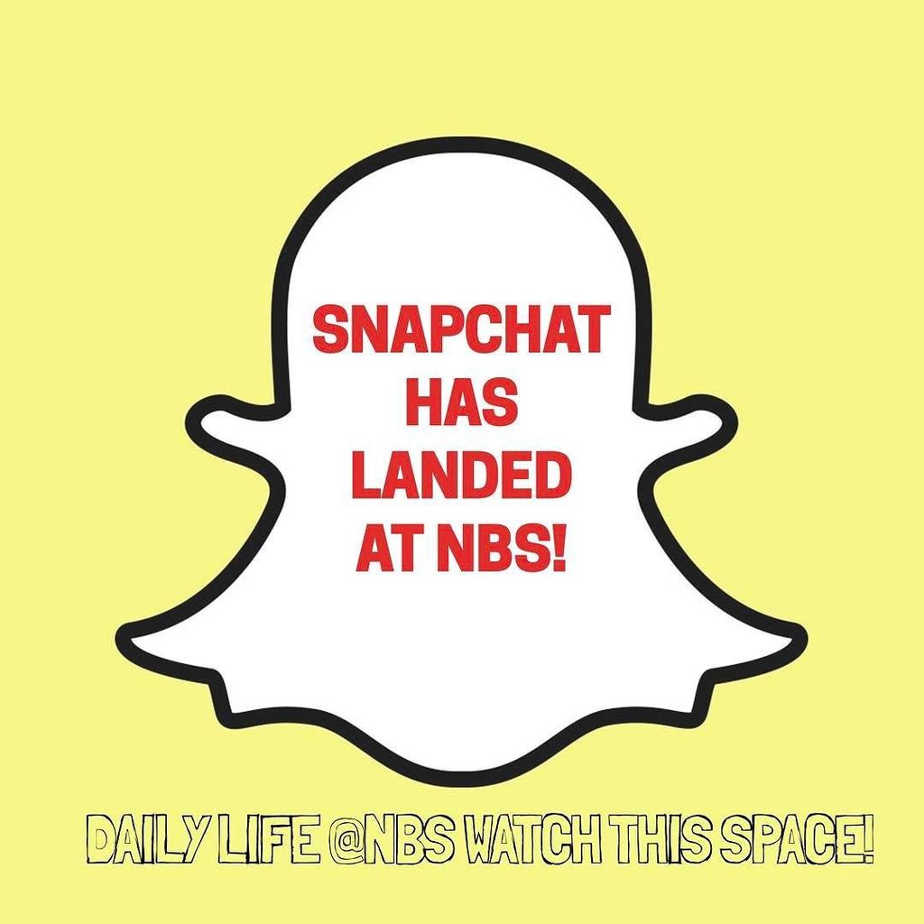 NBS_Manchester's tweet photo. Later today our Snapchat will go Live... details to follow!
#snapchat #lifeatNBS #dailypic… https://t.co/A3qmxbL7r7 https://t.co/i7igAs619s