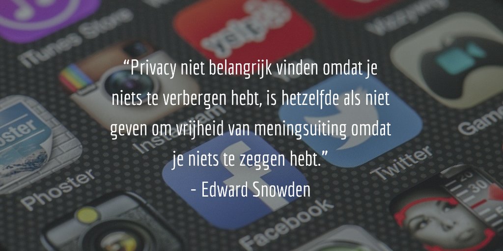 Je hebt wel iets te verbergen! Schrijf je in voor de nieuwe e-learning Online privacy  van @cubiss , start: 6 maart shar.es/19dI2m