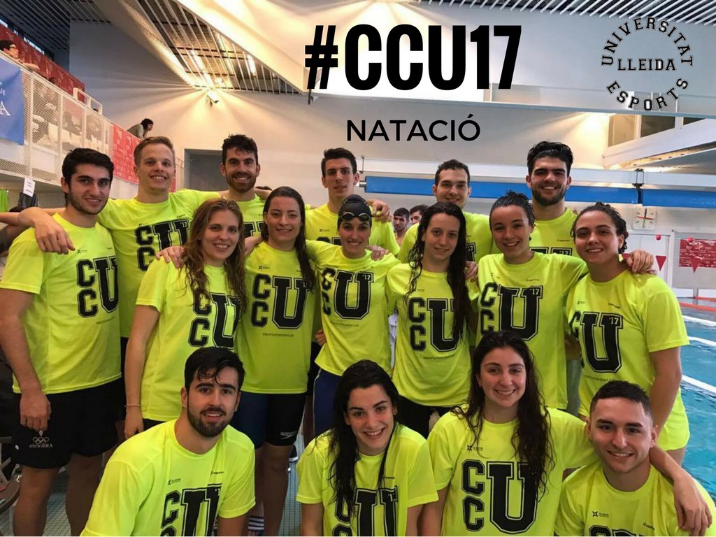 EsportsUdL's tweet photo. 📷 #TeamUdL al #CCU17 de #Natació🏊🏊♀️ celebrat el passat dissabte 25 a Cornellà de Llobregat. @esportcatuni https://t.co/IRcX7byzdn