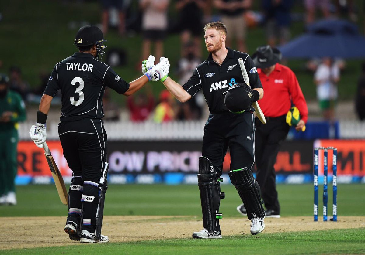 RossLTaylor's tweet photo. Wow is all I can say @Martyguptill. I had the best seat in the house too. #2-2 https://t.co/zEZiwDyQZM