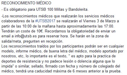 A pocas horas de que se inicie <a href="/ultrabandoleros/">UTSB Ultra Bandolero</a> Cosas a tener en cuenta. #utsb2017 #BandolerosLIVE  facebook.com/ultrabandolero… #Vamos