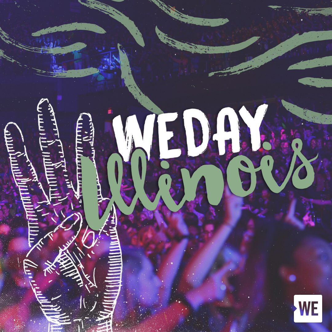 knshiv's tweet image. So pumped and excited to be celebrating today's change-makers at #WEDay #Illinois with @Microsoft #weareone @WEMovement