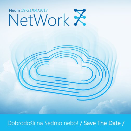 networkbih's tweet photo. Objavljen spisak predavača za #MSNetwork7 Vidimo se #nasedmomnebu https://t.co/CcCtwQY7oB #microsoft #microsoftevent https://t.co/z63e1GMEPz